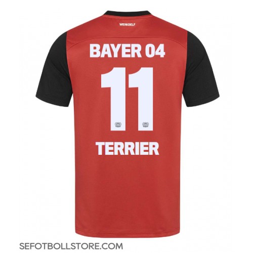 Bayer Leverkusen Martin Terrier #11 Replika Hemmatröja 2024-25 Kortärmad